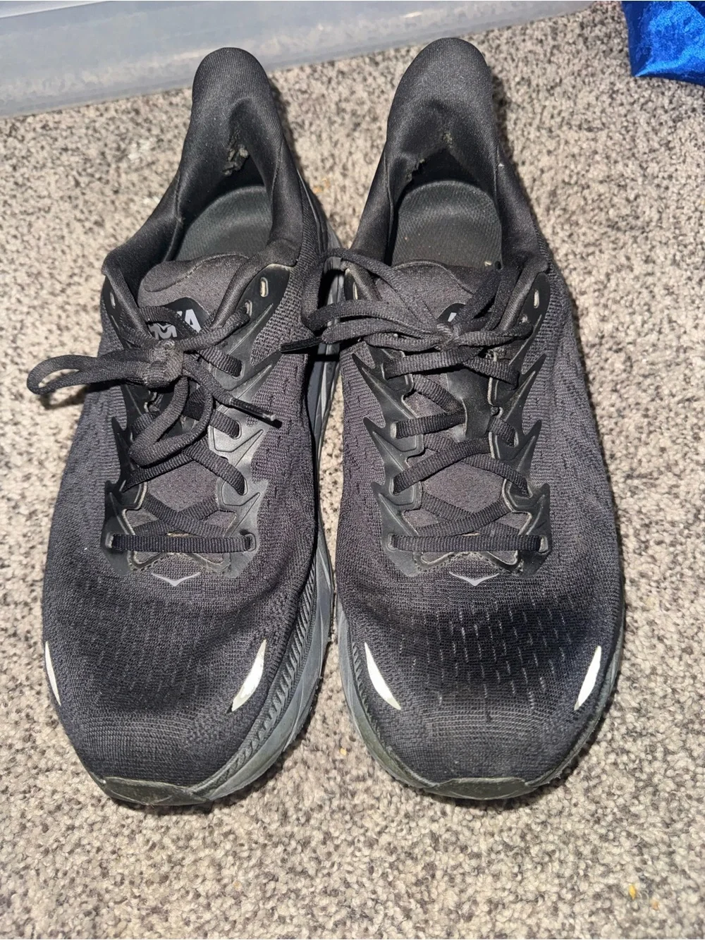 HOKA Clifton 8, Black/Black, Men’s